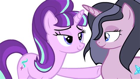 Starlight Glimmer And Crystal By Peep Dis On Deviantart