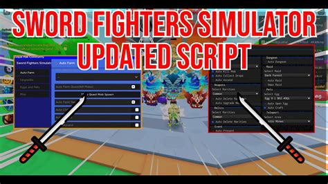 Update Sword Fighting Simulator Script Hack Gui Auto Farm Auto