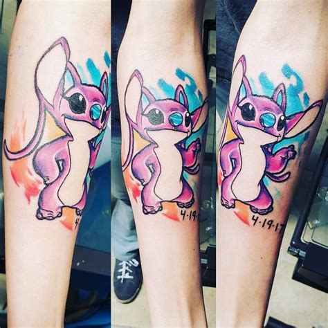 Details More Than 57 Angel And Stitch Tattoo Incdgdbentre