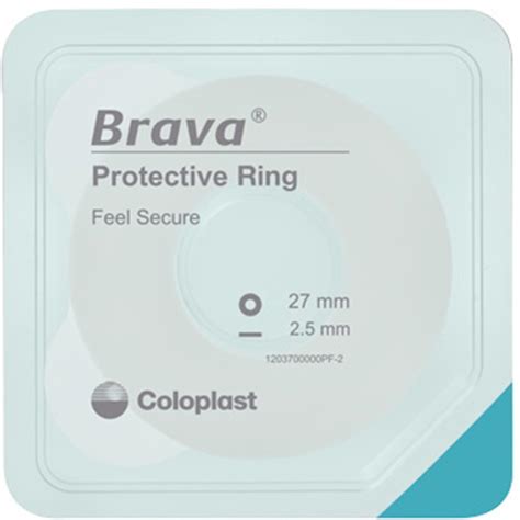 Coloplast Brava Skin Barrier Ring Thin Mold To Fit Standardwear Adhesive