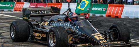 Tributo A Senna “muito Emocionado” Fittipaldi Guiou A Lotus 97t E