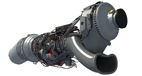 Turboprop Engines 3D Models Engineering Aircraft Modeling 3d Model