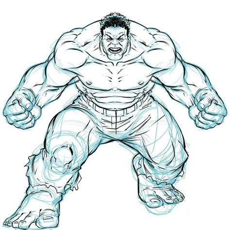 Hulk Sketch By Deonn Hulk Sketch Hulk Art