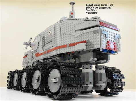 Star Wars Lego Clone Turbo Tank Havw A6 Juggernaut Flickr