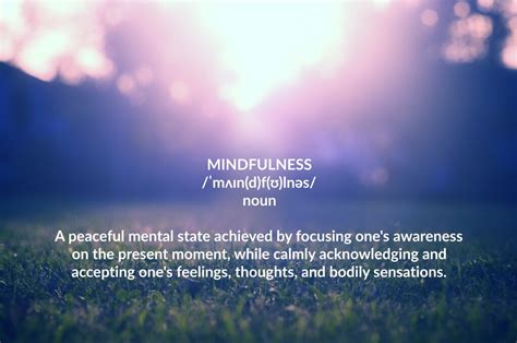 What Is This Thing Called Mindfulness — Fresh Perception