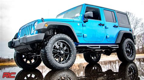 2007 2016 Jeep Wrangler Unlimited 4 Inch Suspension Lift Kit By Rough