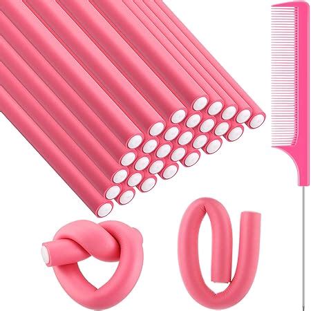Amazon Com Xnicx Pcs Flexible Curling Rods Hair Twist Flexi