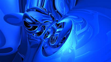 Blue Fractal Art Hd Abstract Wallpapers Hd Wallpapers Id 64220