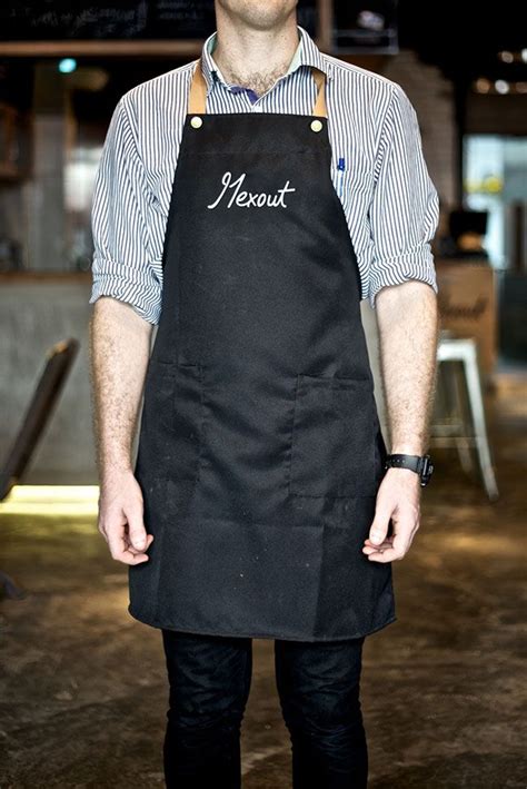 Mexout Identity Designed Restaurant Uniforms Cafe Uniform Apron