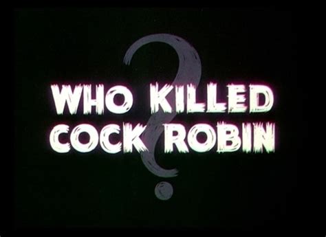 Who Killed Cock Robin 1935 The Internet Animation Database