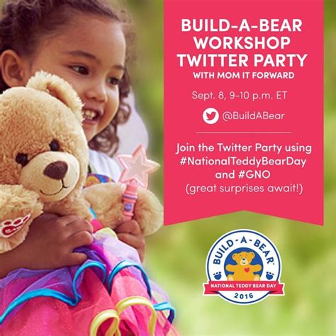 Celebrate National Teddy Bear Day With Build A Bear Workshop The