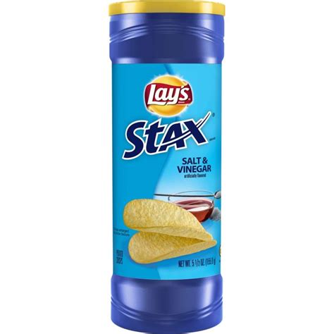 Lays Stax Salt Vinegar Potato Crisps Gr Bumbox My Xxx Hot Girl