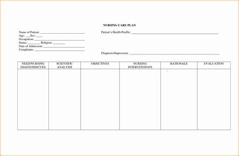 Most all nursing care plans, need to be individualize each patient. Pin on Best Professional Templates