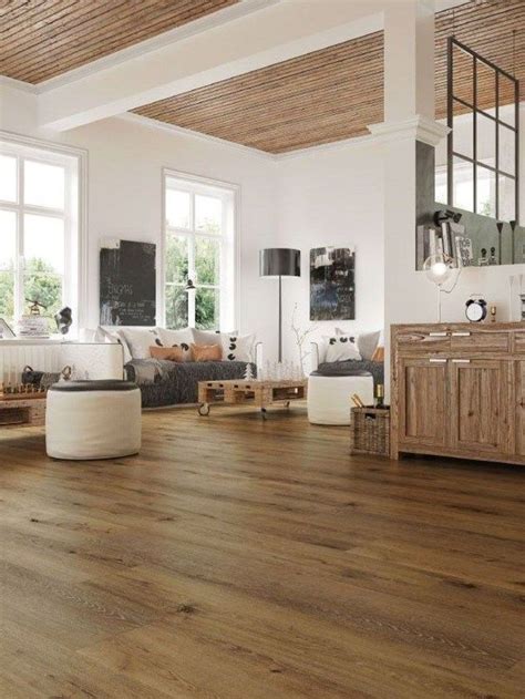 Rustic Natural Vinyl Planks Home Interior Flooring Ideas21 House