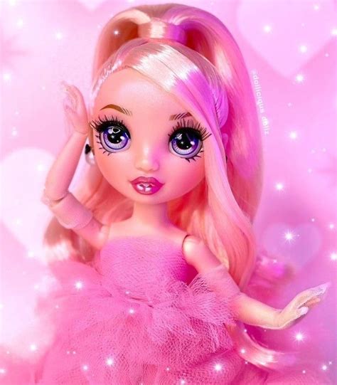 Bella Parker Pretty Dolls Pink Rainbow Fashion Dolls
