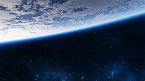 Планета Земля вид из открытого космоса обои для рабочего стола