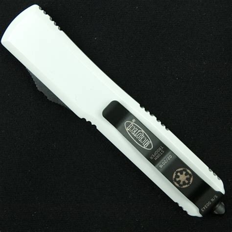 Microtech Ultratech Storm Trooper Otf Knife White Blade With Bead