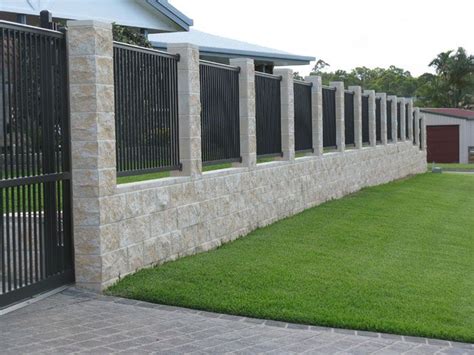 Penting Brick Wall Fence Design Ideas Dekorasi Tembok