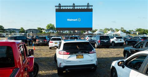 For concessions, you can order snacks and drinks online for curbside pickup before the movie. Walmart Drive In Movie Theaters Coming Near You