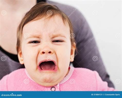 Sad Baby Girl Stock Image Image Of Little Grief Caucasian 31884131