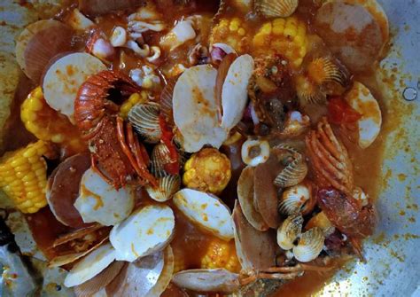 Tiriskan kerang kemudian lepaskan cangkang kerang yang tidak ditempeli oleh daging kerangnya. 30+ Trend Terbaru Masakan Seafood Campur - Alexandra Gardea