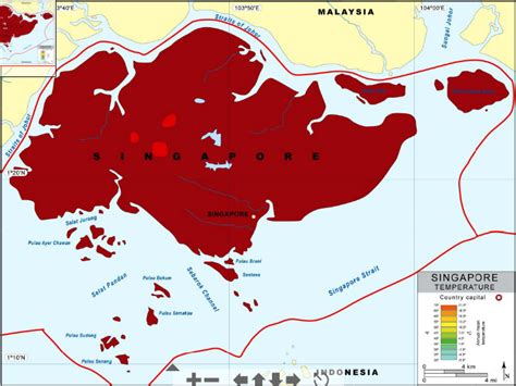 Geography The Republic Of Singapore