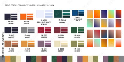 fashion color trend autumn winter 2020 2021 color palette forecast of