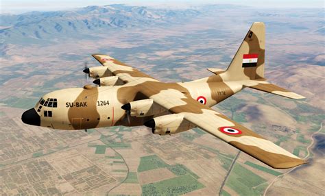 Egyptian Air Force Eaf C 130 And Kc 130 Hercules Liveries For Ai