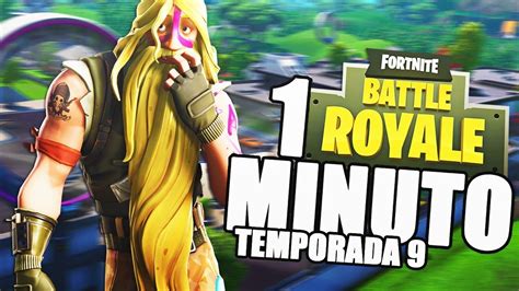 Temporada 9 De Fortnite En 1 Minuto Battle Royale Primpucho Youtube