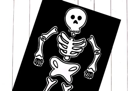 15 Easy Skeleton Crafts For Kids Fun For All Ages