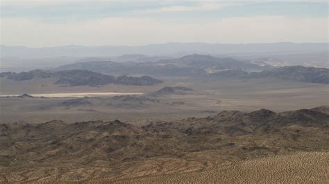 4k Stock Footage Aerial Video Of Iron Ridge Mountains And Small Ridges