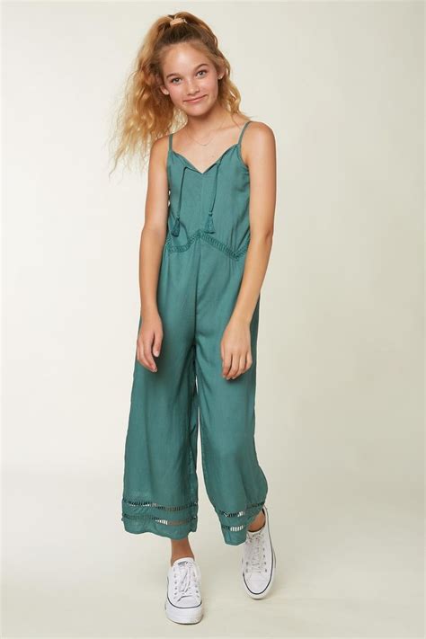 Girls Andee Romper In 2021 Jumpsuits For Girls Girls Outfits Tween