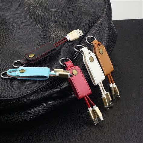 Multifunction Key Chain Usb Cable Fast Charging Sync Data Line Cables