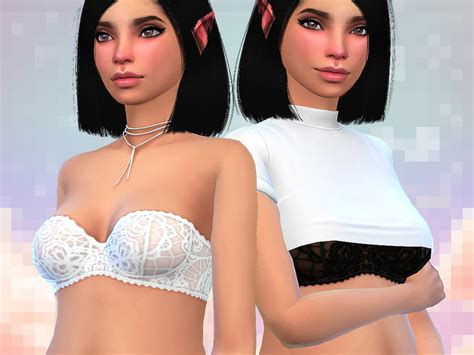 the sims resource lace bralette accessory