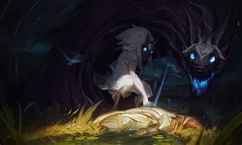 Image Kindred Splash Concept 04  League Of Legends Wiki Fandom Powered By Wikia