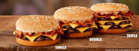 Does burger king use pork? Burger King Adds New Single, Double, and Triple Stacker ...