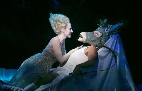 ‘a Midsummer Night’s Dream’ Directed By Julie Taymor Tina Benko As Titania And Max Casella As