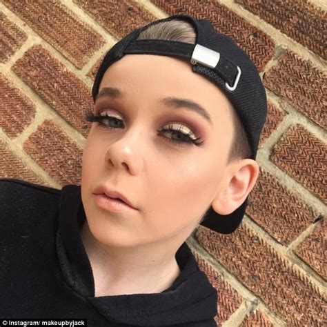 Ten Year Old Boy Jack Takes The Beauty Industry By Storm Daily Mail