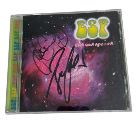 Eric Singer Project Esp Lost And Spaced Cd Signed Autographed Kiss