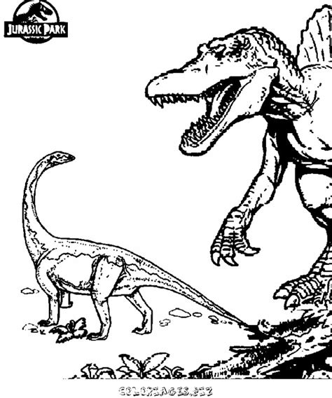 Tendances Pour Jurassic World Dessin A Colorier Dinosaure - Random Spirit