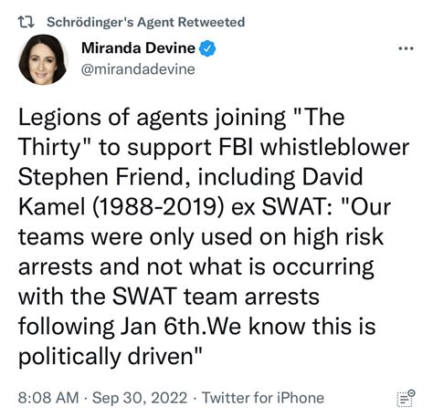 Miranda Devine Legions Of Agents Joining The Thirty To Support Fbi
