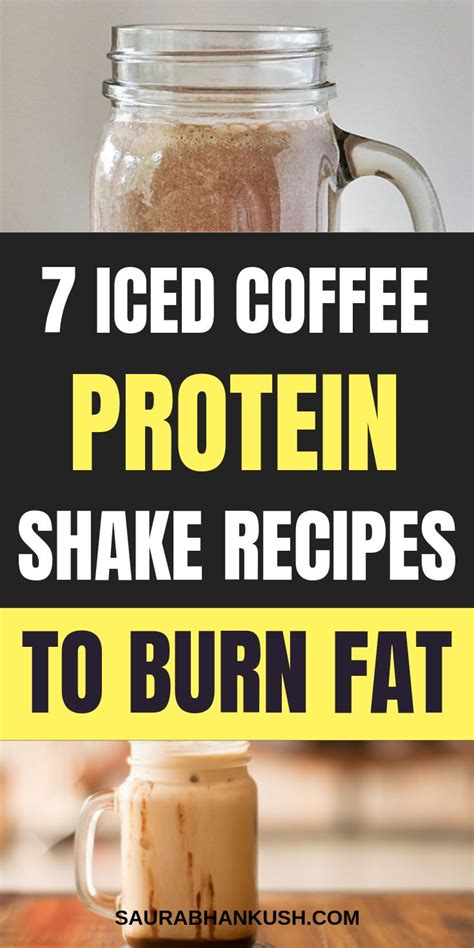 Pin On Iced Coffee Protein Shake Recipes