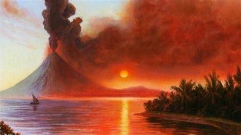 Tambora Volcano Eruption 1815