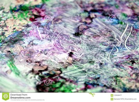 Painting Pink Purple Colorful Vivid Abstract Wet Paint Background