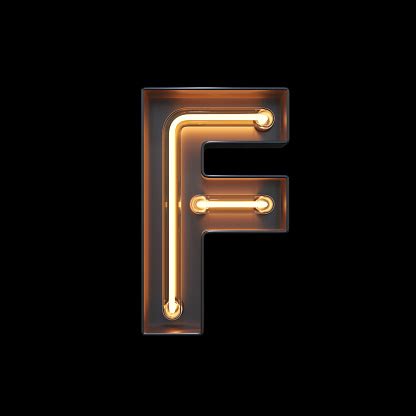 Joshua hyatt touches all the bases in this month's cover story (should you start a business?, article link). Neon Light Alphabet F With Clipping Path Stock Photo ...