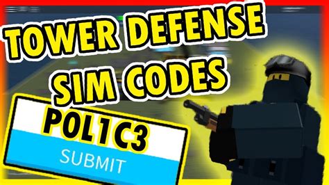Here's the list of all new and old. 5 *INSANE* CODES IN TOWER DEFENCE SIMULATOR! (Roblox ...