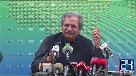 Education minister shafqat mehmood press conference | 20 jan 2021 24 news hd is one of the leading news channels of. Shafqat Mehmood Complete Press Conference On Coronavirus ...