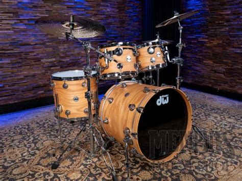 Dw Collectors Series Pure Oak Drum Set 22101216 Natural Hard Satin