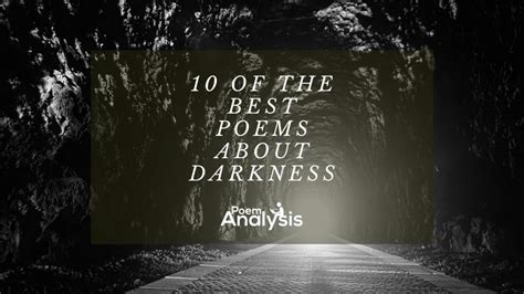 10 Of The Best Poems About Darkness Every Poet Lover Must Read