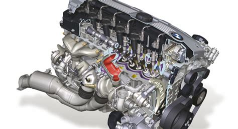 Bmw Unveils Single Turbo N55 Six Cylinder Engine For New 5 Series Gt